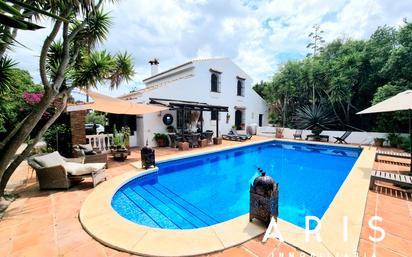 Exterior view of Country house for sale in Alhaurín de la Torre  with Air Conditioner, Private garden and Swimming Pool