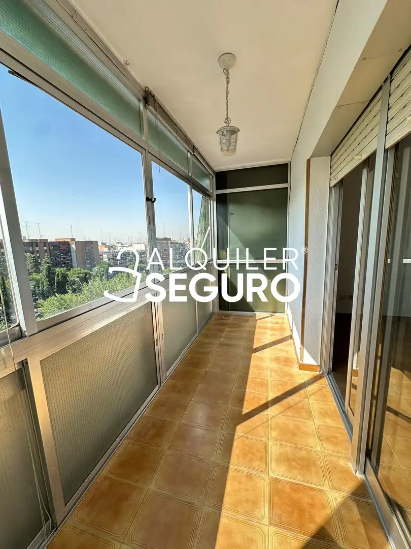 Balcony of Flat for rent in Móstoles  with Heating and Terrace