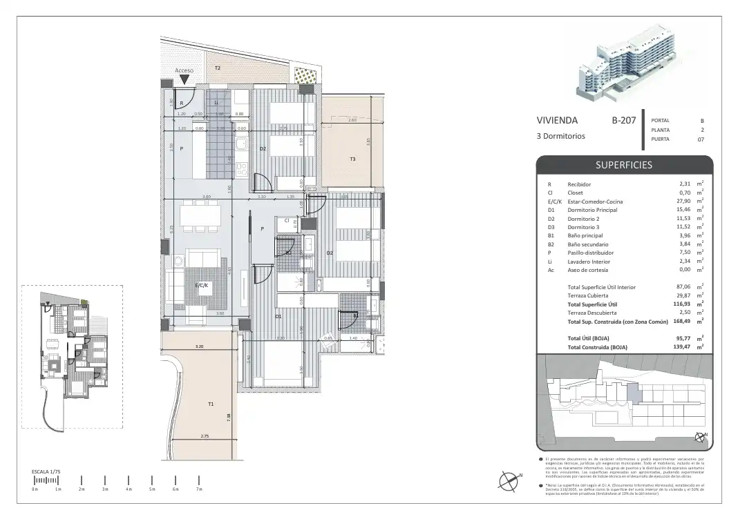 Apartament amb terrassa en venda a Puerto Deportivo, imagen 17