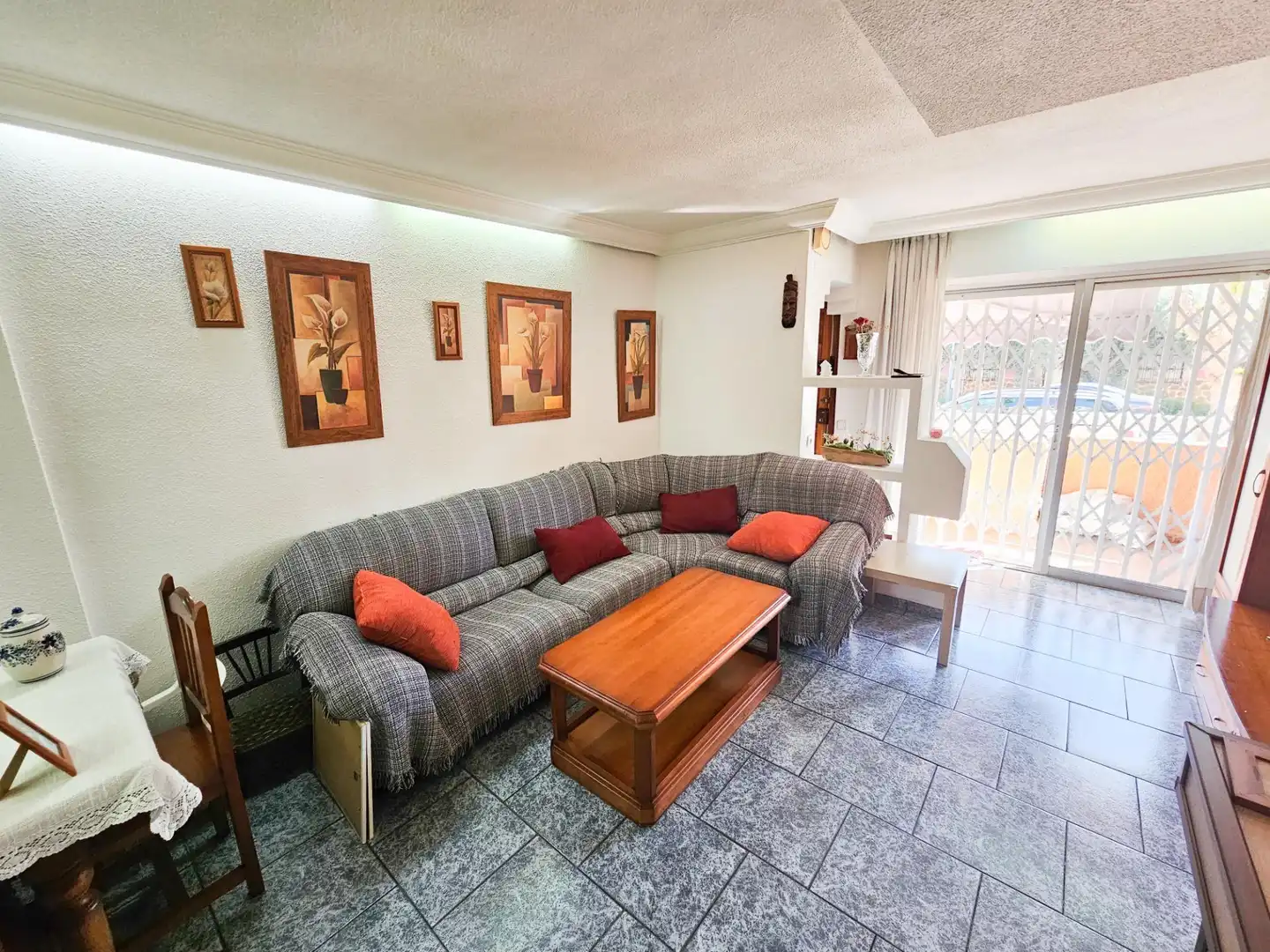 Sala d'estar de Dúplex en venda en Murcia amb Aire condicionat i Traster