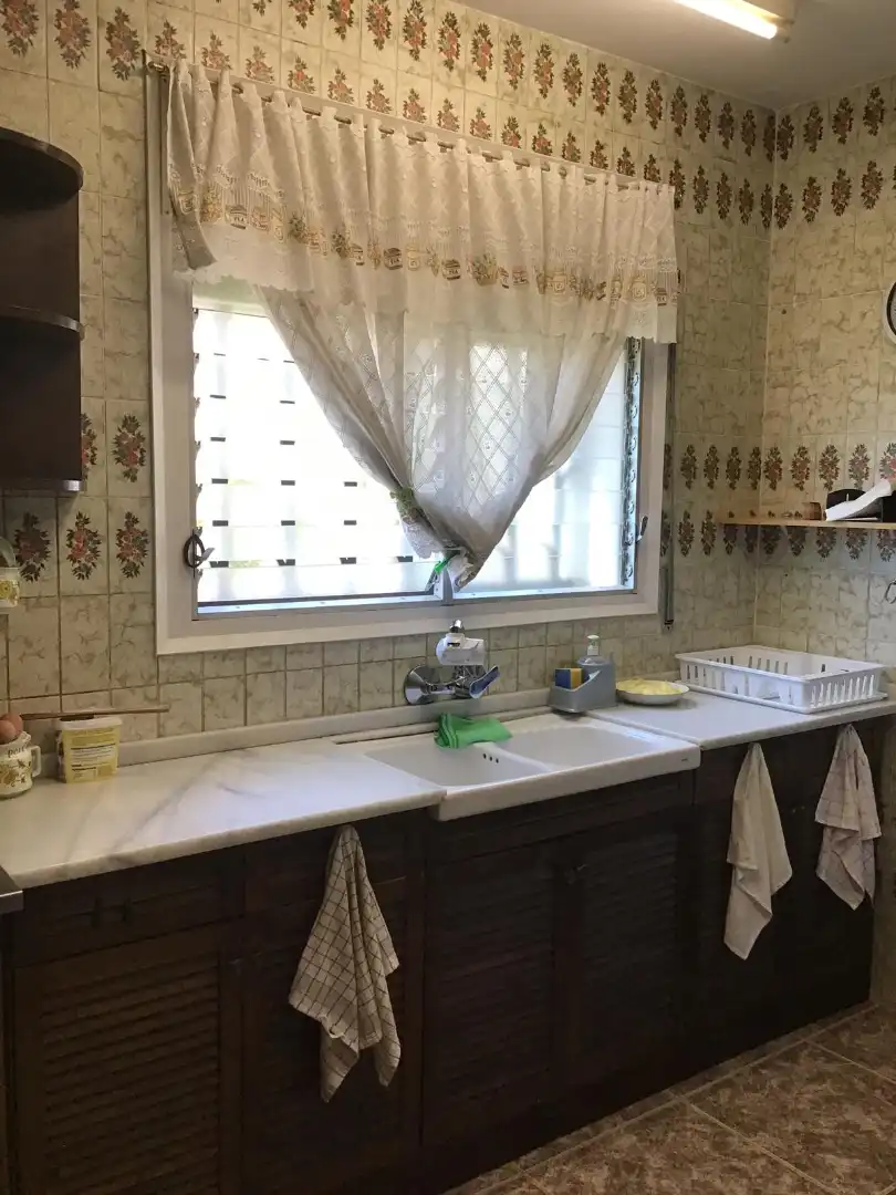 Küche von Haus oder Chalet zum Verkauf in Santa Coloma de Farners mit Heizung, Privatgarten und Terrasse