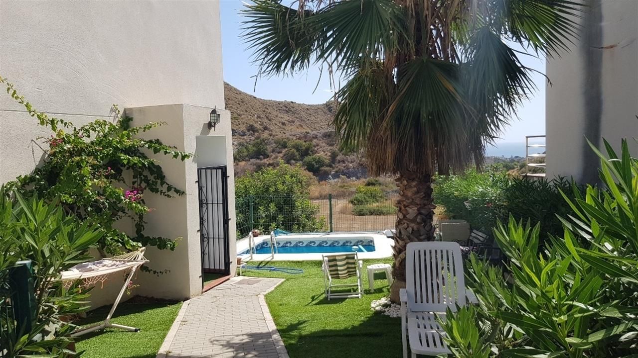 Garden of Single-family semi-detached for sale in Mojácar  with Terrace, Storage room and Swimming Pool