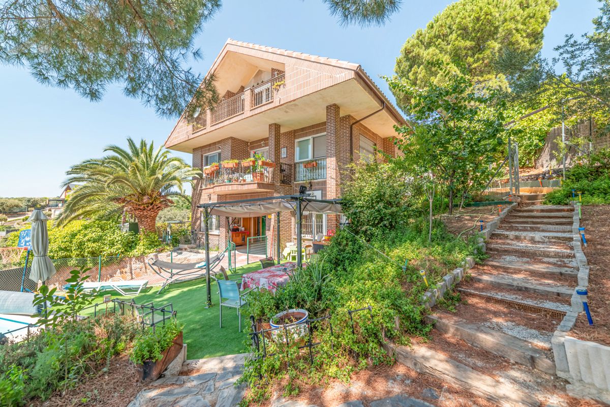 Jardín de Casa o chalet en venta en Valdemorillo con Aire acondicionado, Calefacción y Jardín privado