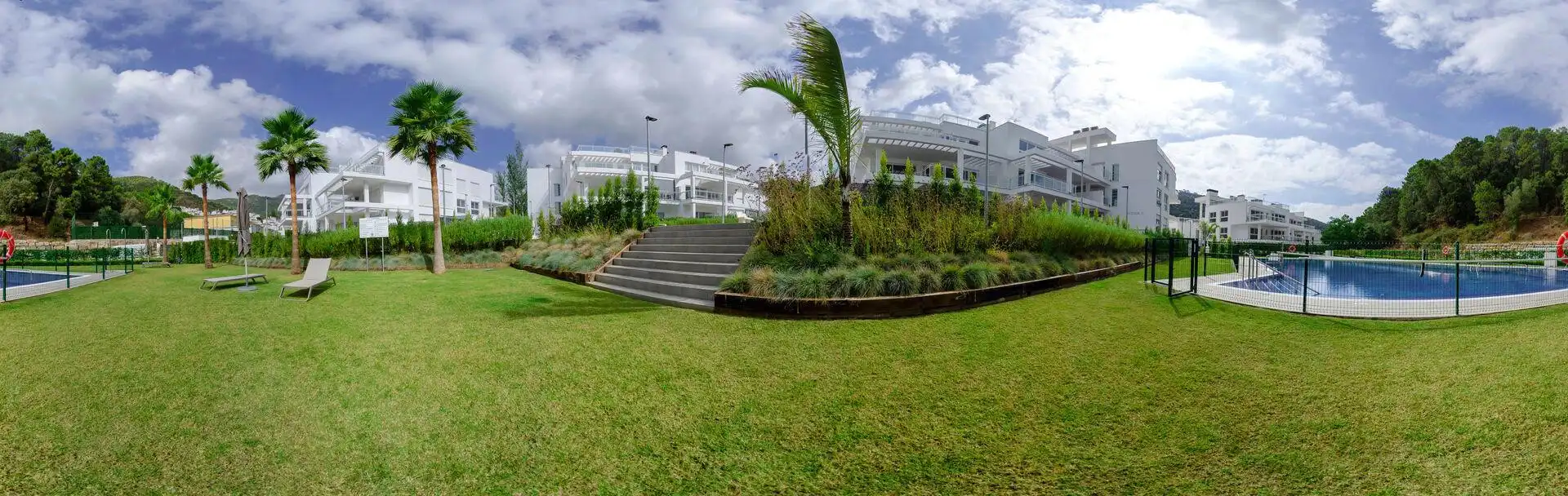 Vista exterior de Planta baja en venta en Benahavís con Aire acondicionado, Terraza y Trastero