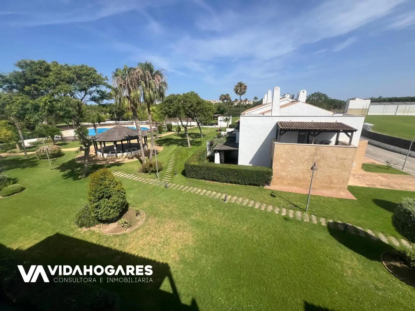Garden of Flat for sale in Rota  with Air Conditioner, Terrace and Storage room