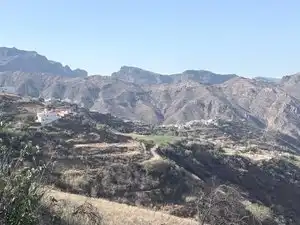 Vista exterior de Casa o xalet en venda en Tejeda amb Jardí privat, Terrassa i Traster