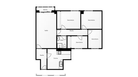 Foto 3 de Pis en venda a  Roma, 5, San Ginés, Murcia