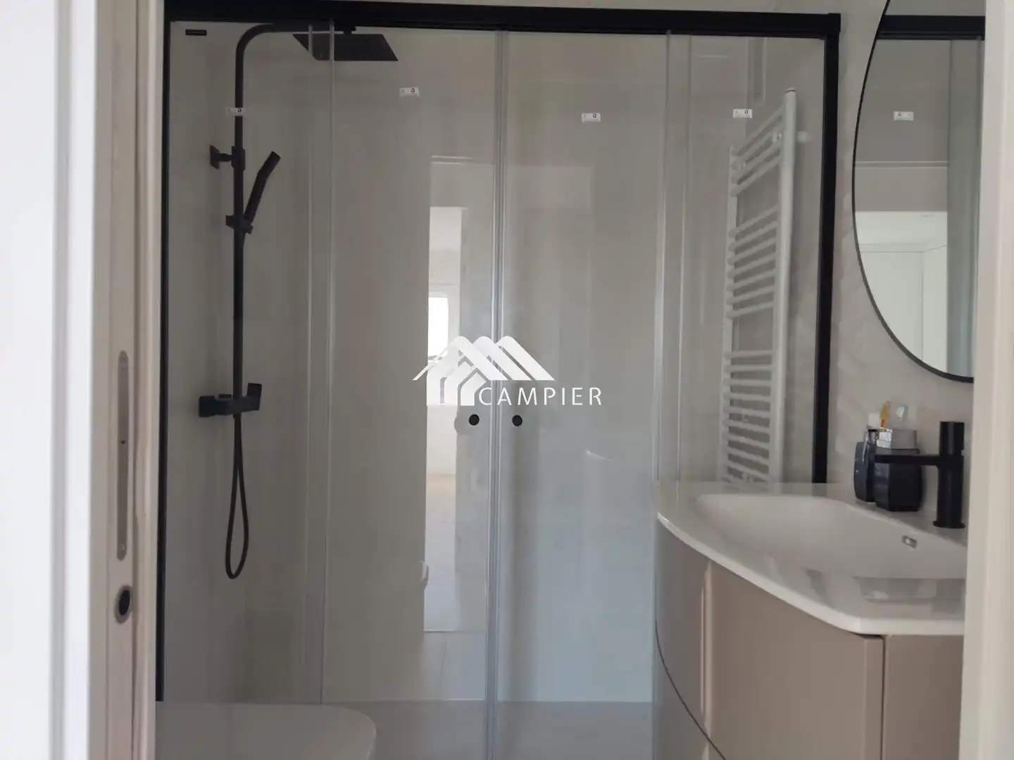 Bathroom of Flat for sale in Albacete  with Air Conditioner, Heating and Furnished