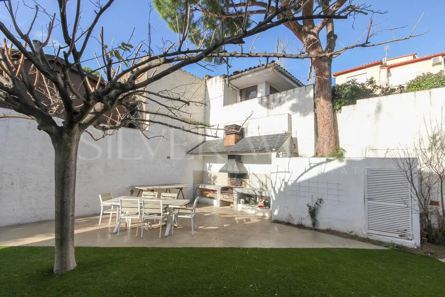 Garden of Houses for sale in Viladecans  with Air Conditioner, Heating and Private garden