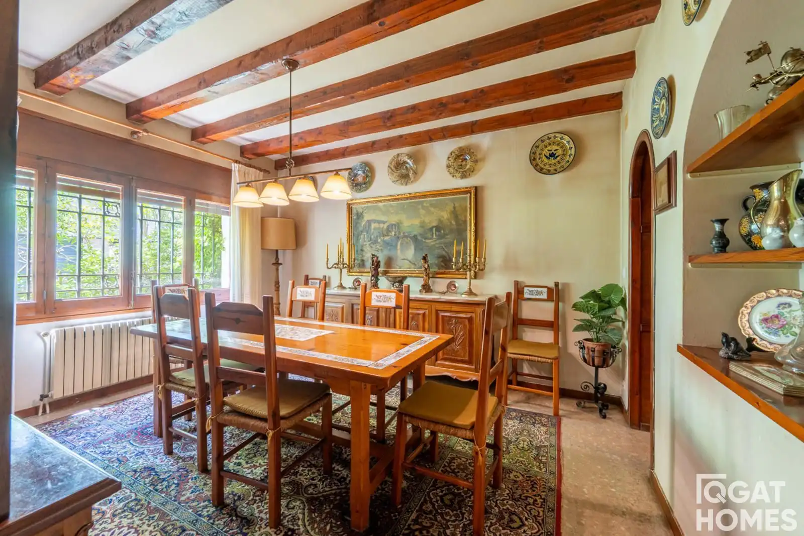 Comedor de Casa o chalet en venta en Sant Cugat del Vallès con Calefacción, Terraza y Trastero