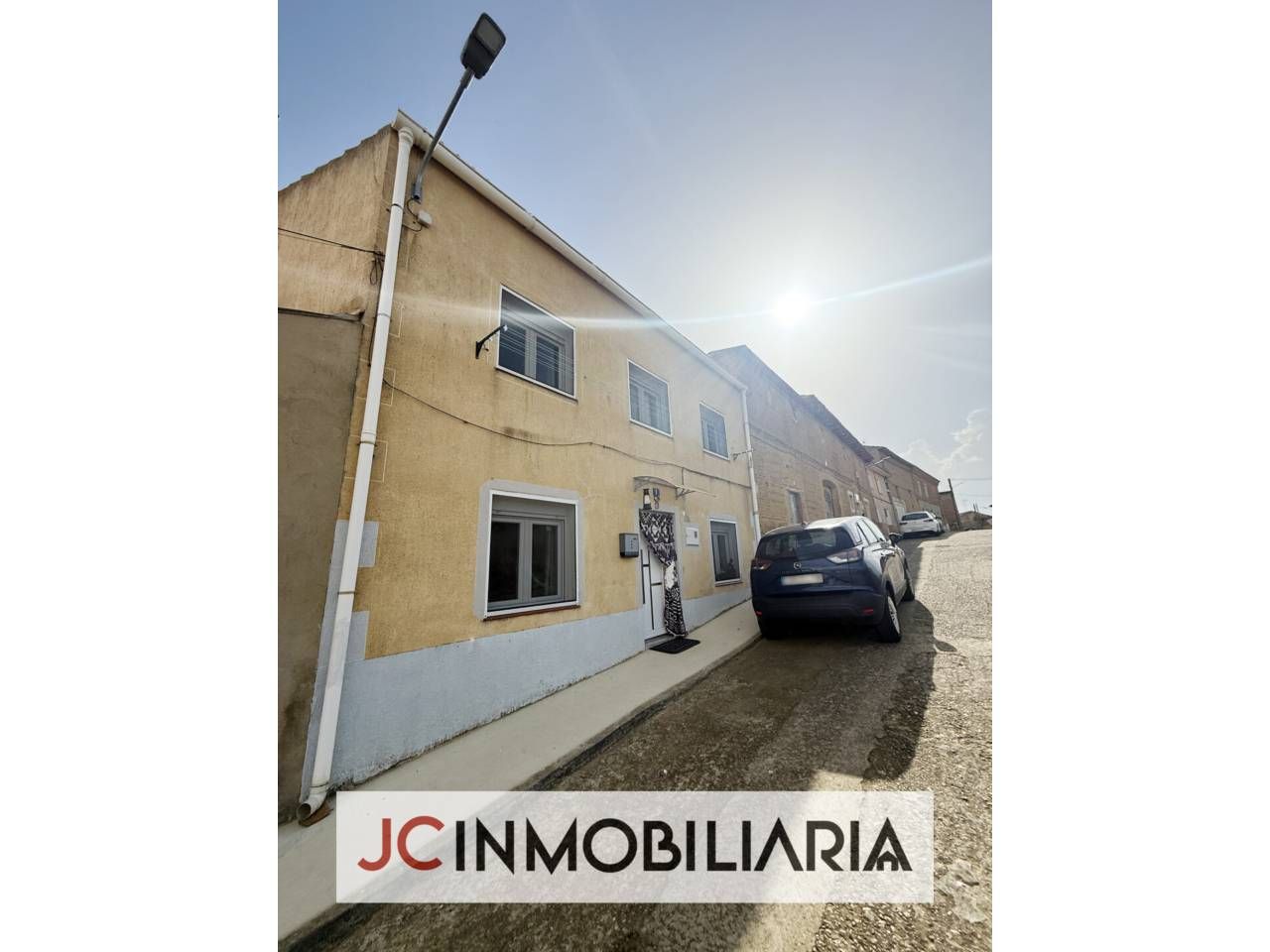 Exterior view of House or chalet for sale in Villacid de Campos  with Heating and Private garden