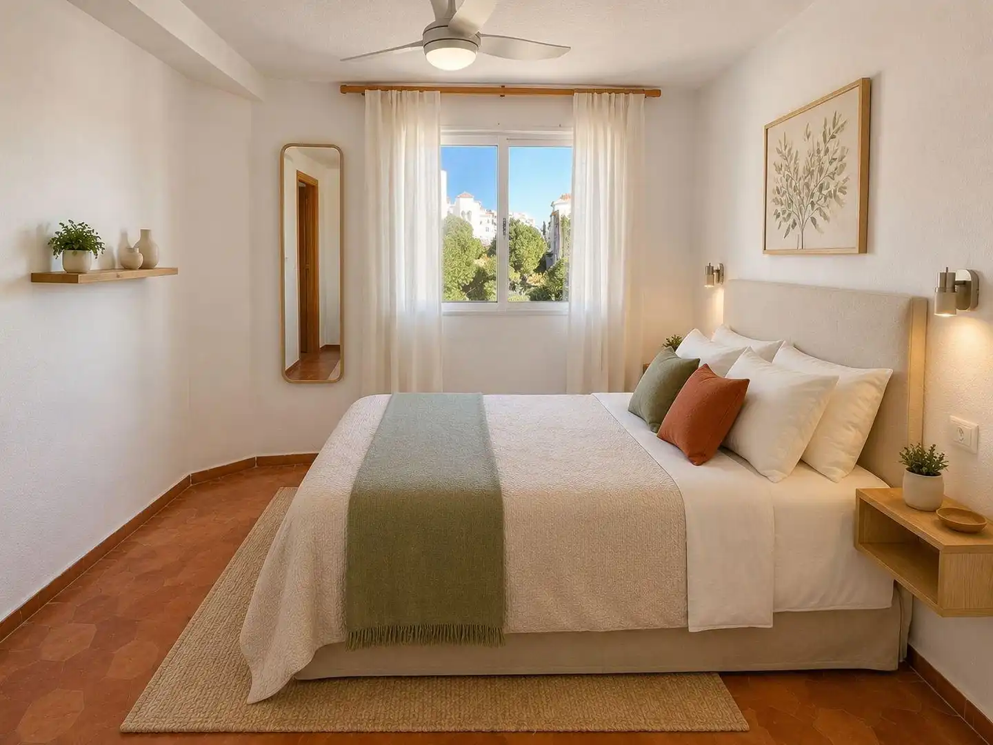 Habitación de Apartamento en venta en Fuengirola con Aire acondicionado, Terraza y Amueblado