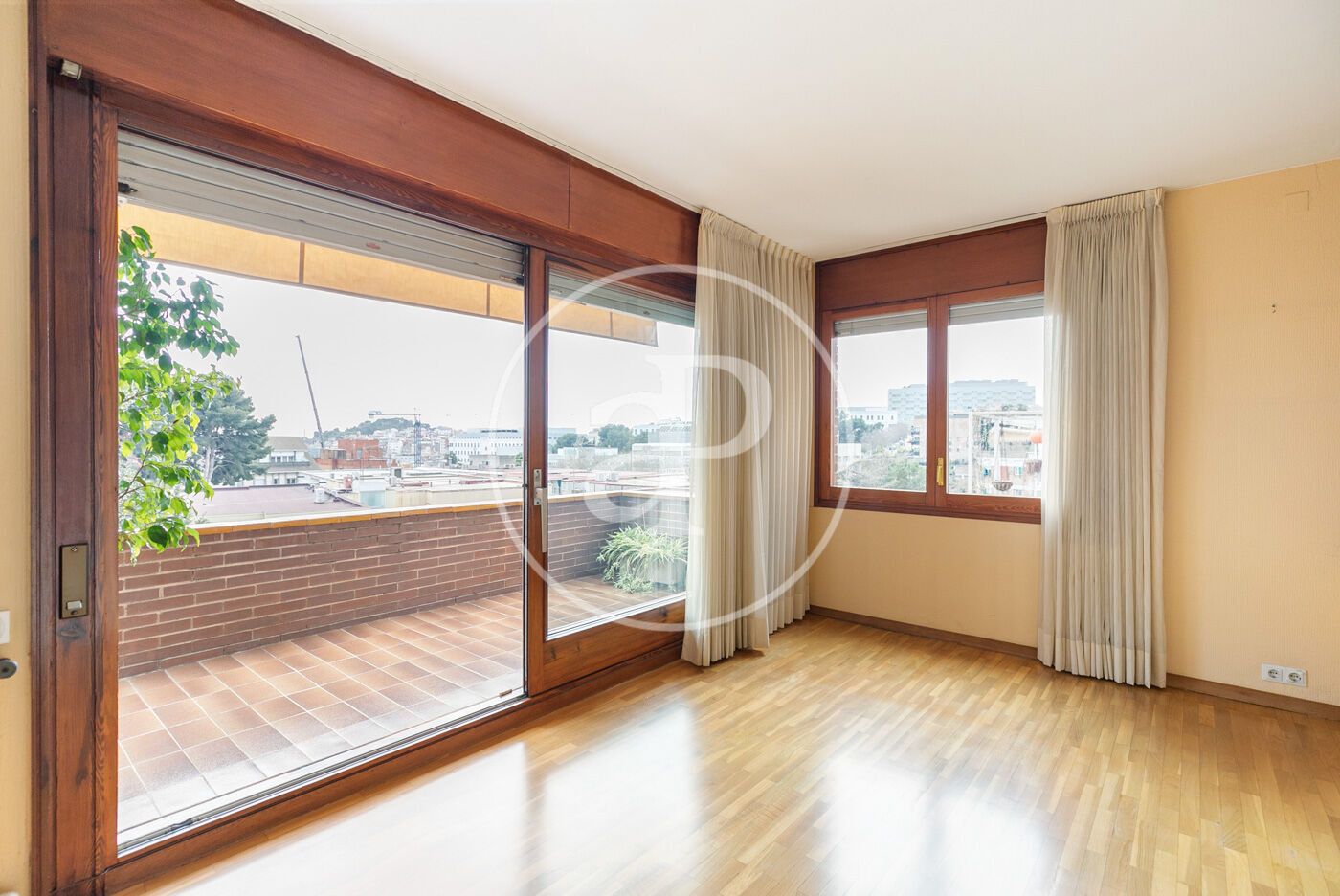 Bedroom of House or chalet for sale in  Barcelona Capital  with Air Conditioner, Heating and Private garden