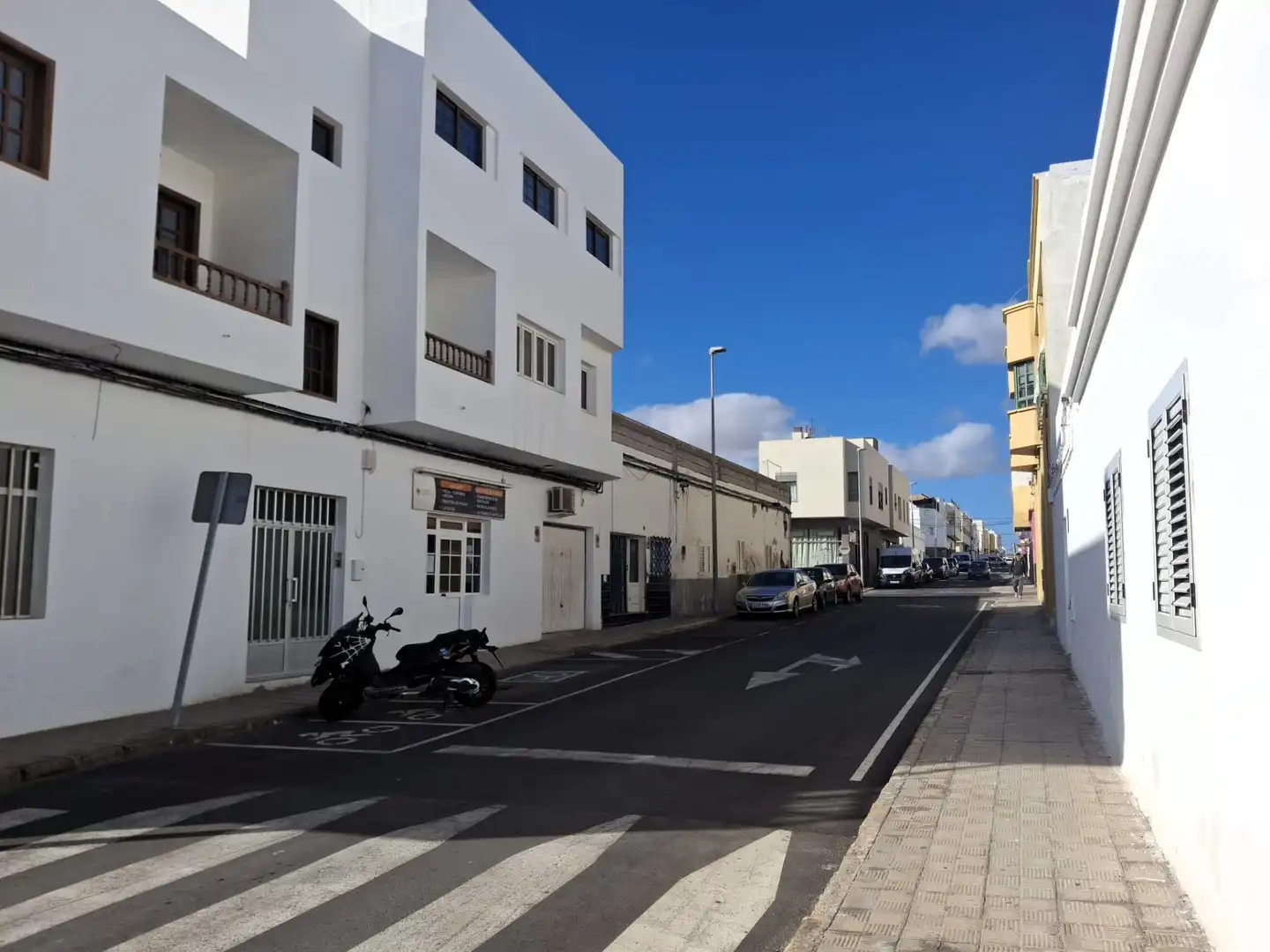 Vista exterior de Casa adosada en venta en Puerto del Rosario con Trastero