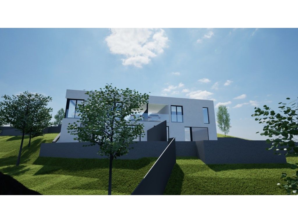 Exterior view of Single-family semi-detached for sale in Vallromanes