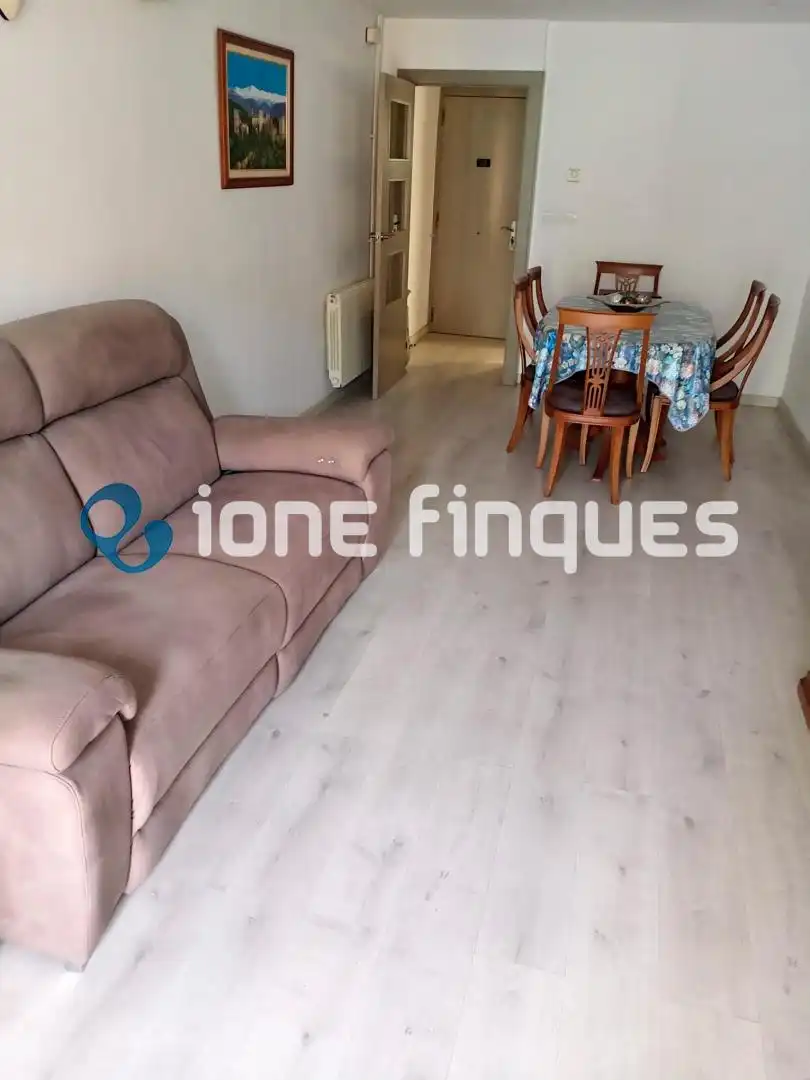 Living room of Flat for sale in Badalona  with Heating, Private garden and Balcony