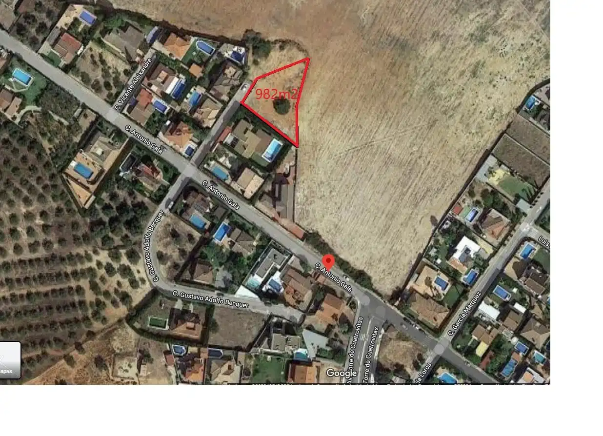 Residential land for sale in Calle Gustavo Adolfo Becquer