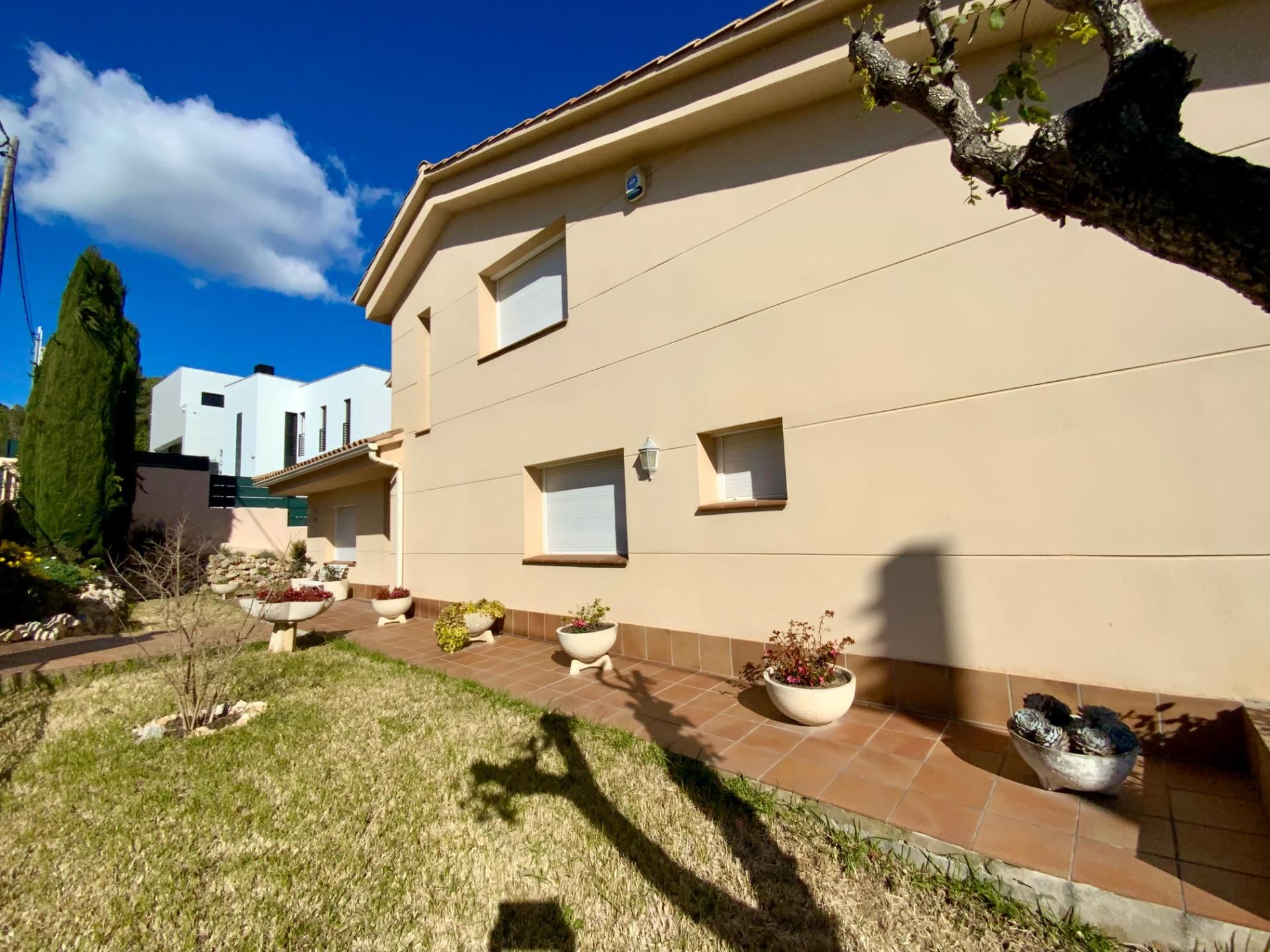 Exterior view of House or chalet for sale in Teià  with Air Conditioner, Heating and Private garden