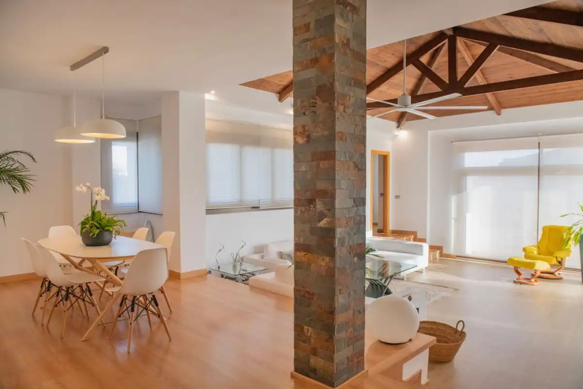 Sala de estar de Casa o chalet en venta en Benalmádena con Aire acondicionado, Calefacción y Piscina