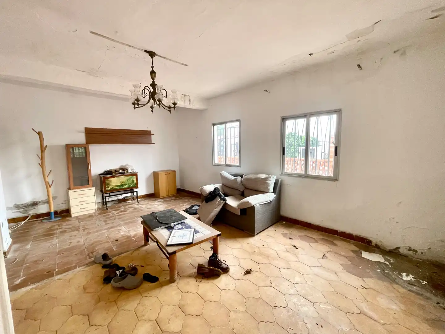 Sala d'estar de Finca rústica en venda en Moncofa