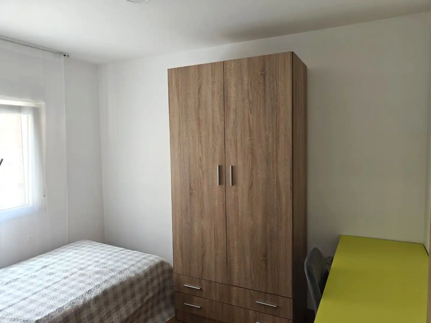 Bedroom of Flat for rent in  Albacete Capital  with Air Conditioner