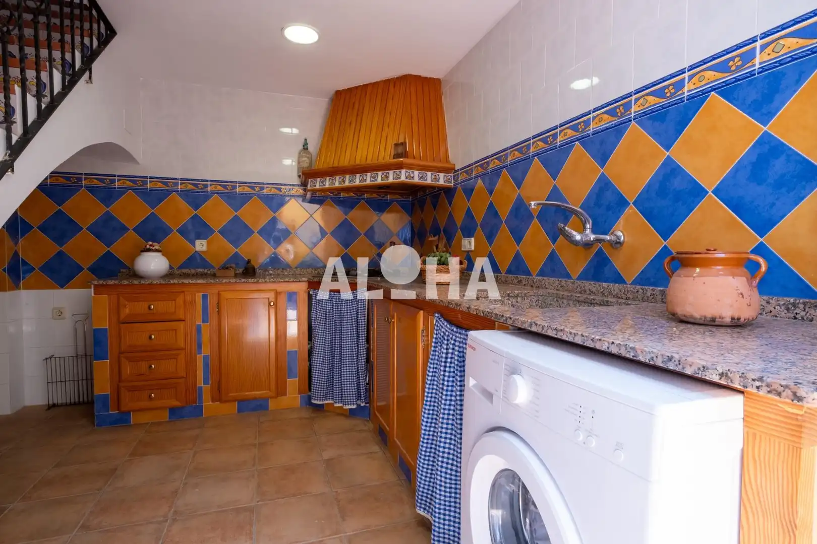 Kitchen of Apartments for rent in Moncada  with Terrace and Furnished