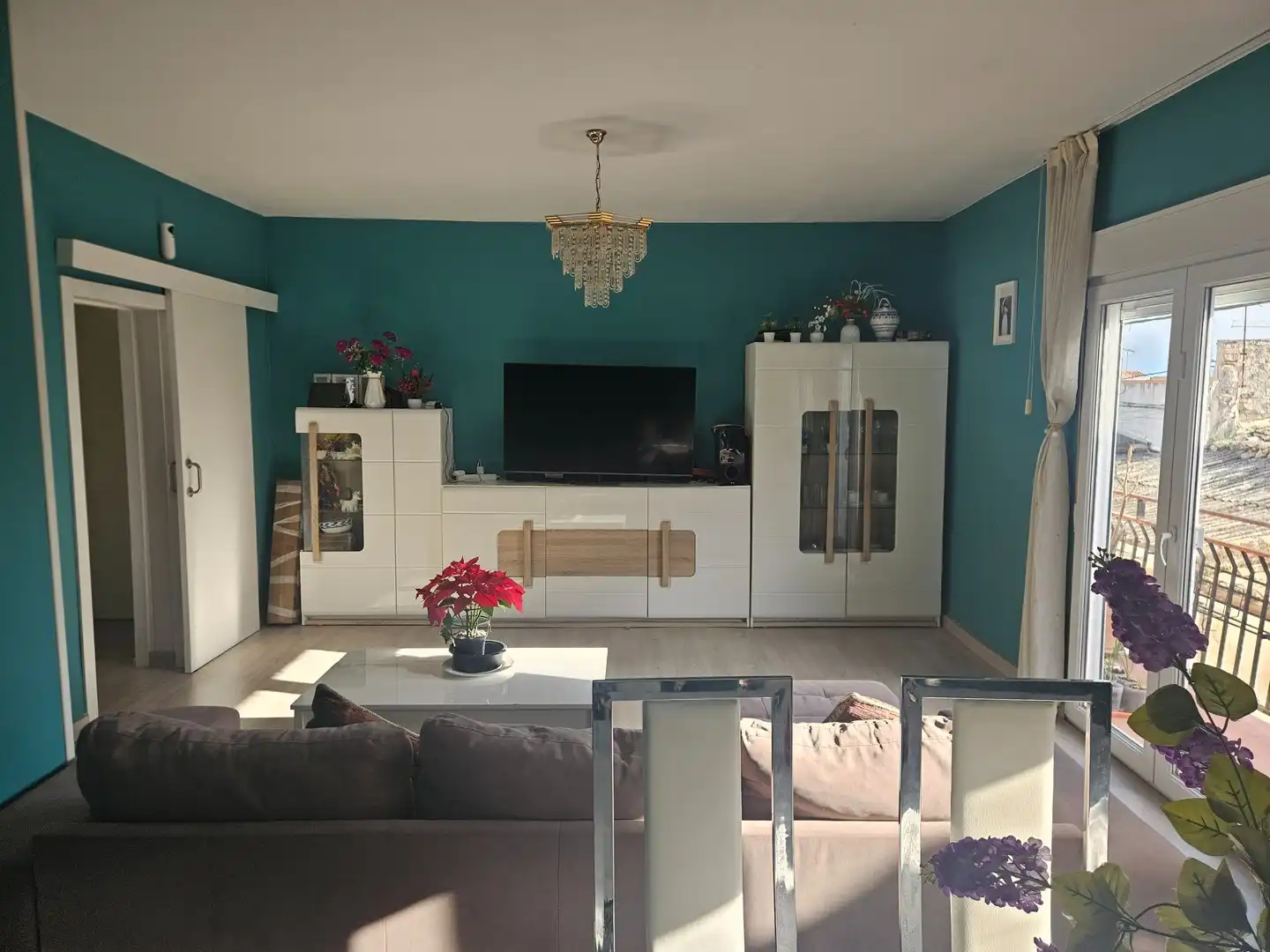 Sala de estar de Piso en venta en Torrejón de Velasco con Amueblado