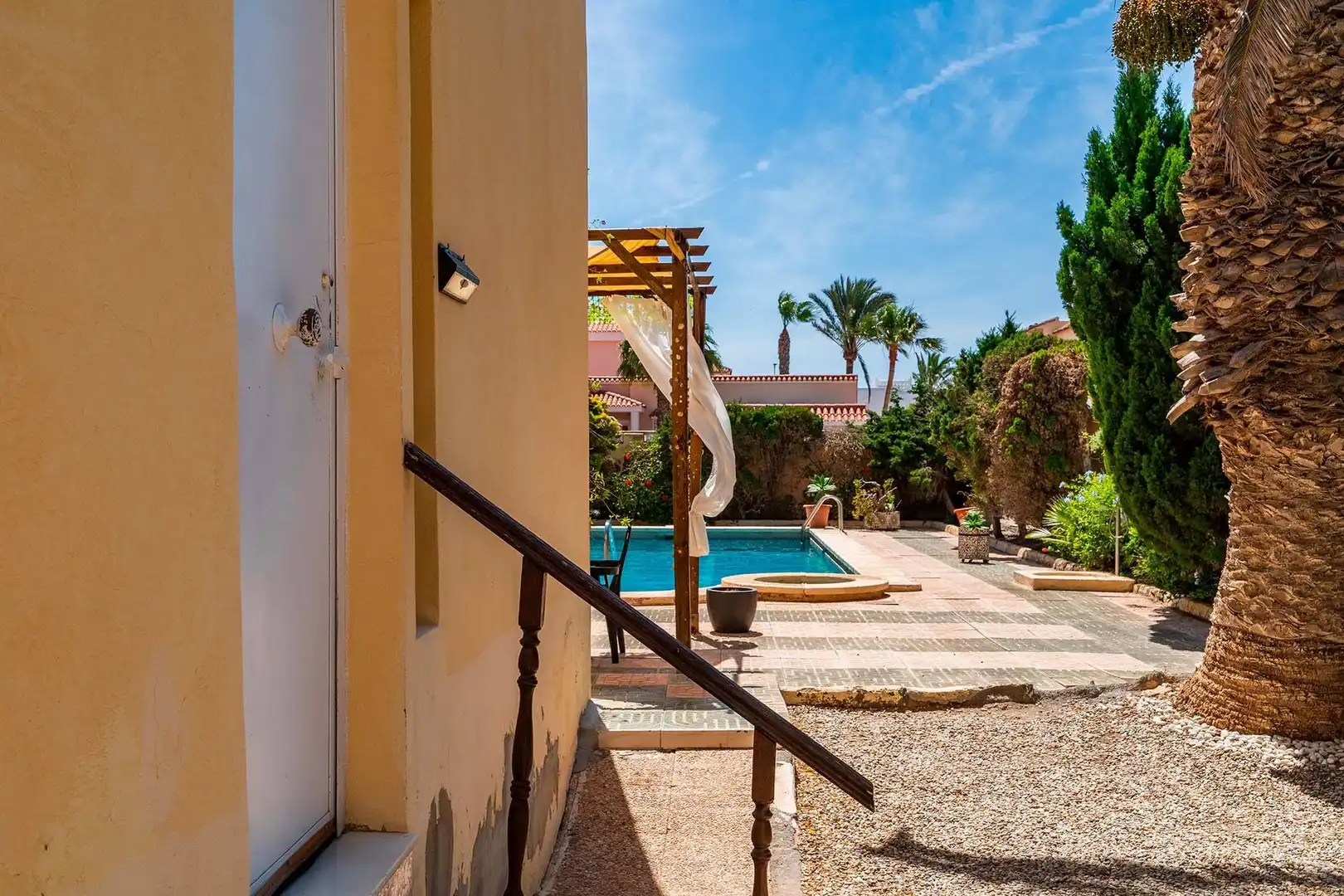 Piscina de Casa o chalet en venta en Roquetas de Mar con Jardín privado, Terraza y Trastero