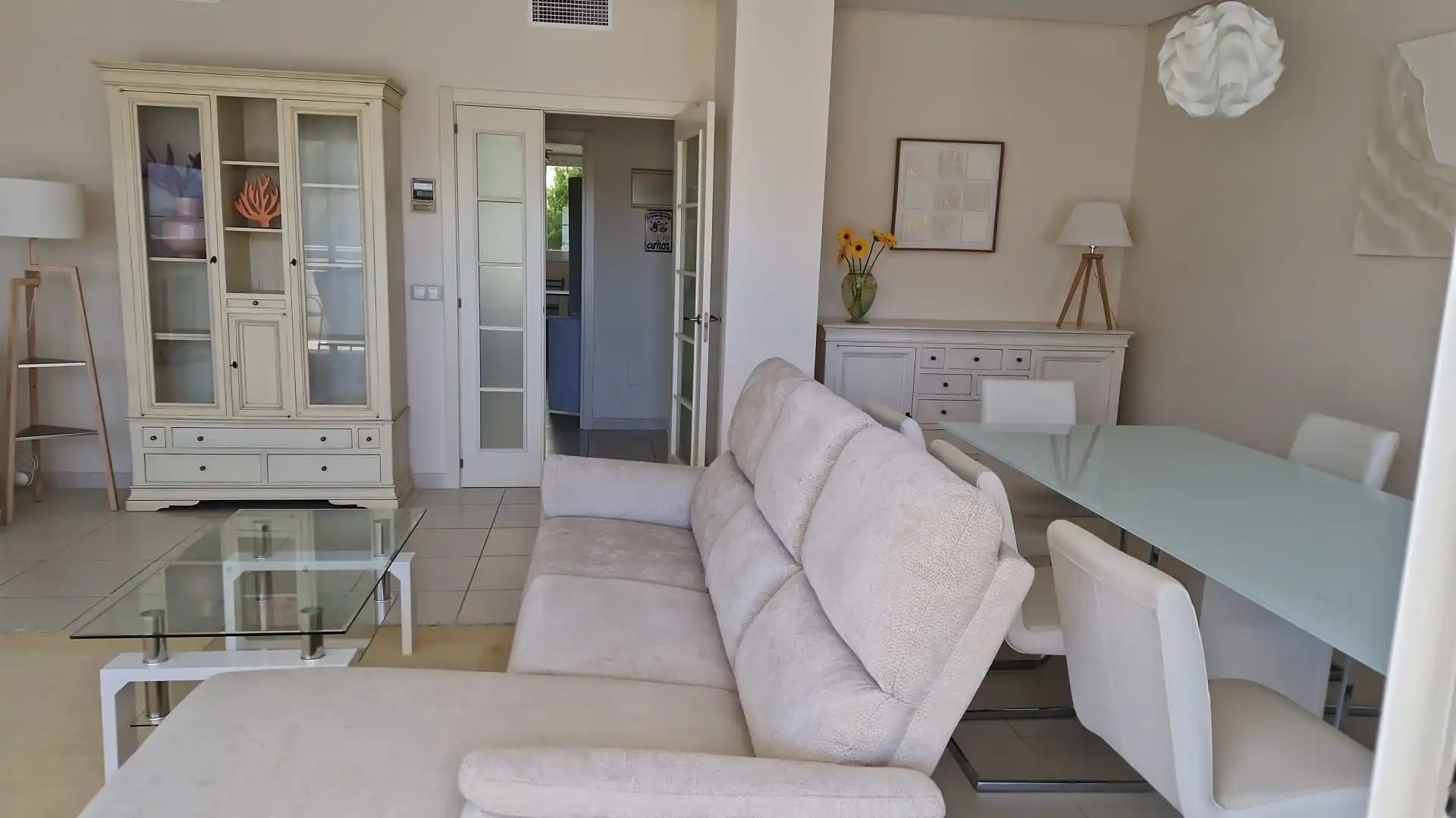 Living room of Flat for rent in Altea  with Air Conditioner, Heating and Terrace