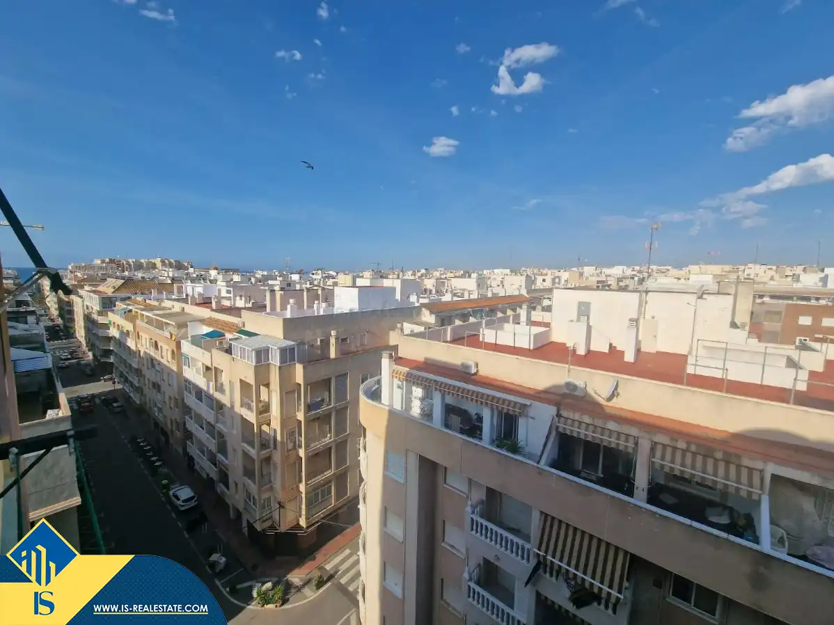 Vista exterior de Estudio en venta en Torrevieja con Aire acondicionado, Calefacción y Terraza