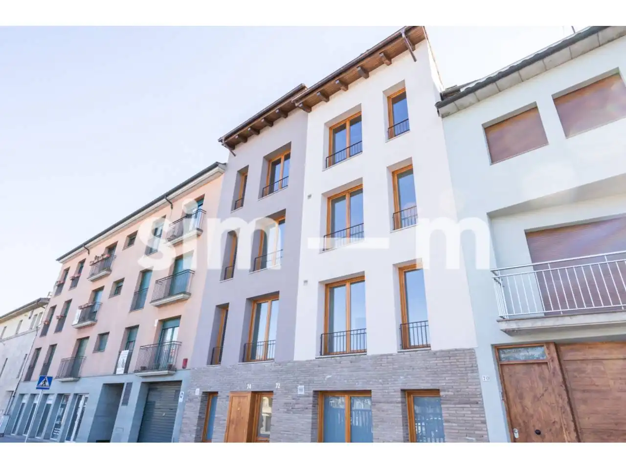 Vista exterior de Piso en venta en Vic con Aire acondicionado, Calefacción y Balcón