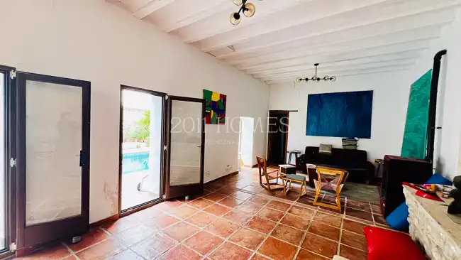 Vista exterior de Finca rústica en venta en Úbeda con Jardín privado, Terraza y Piscina