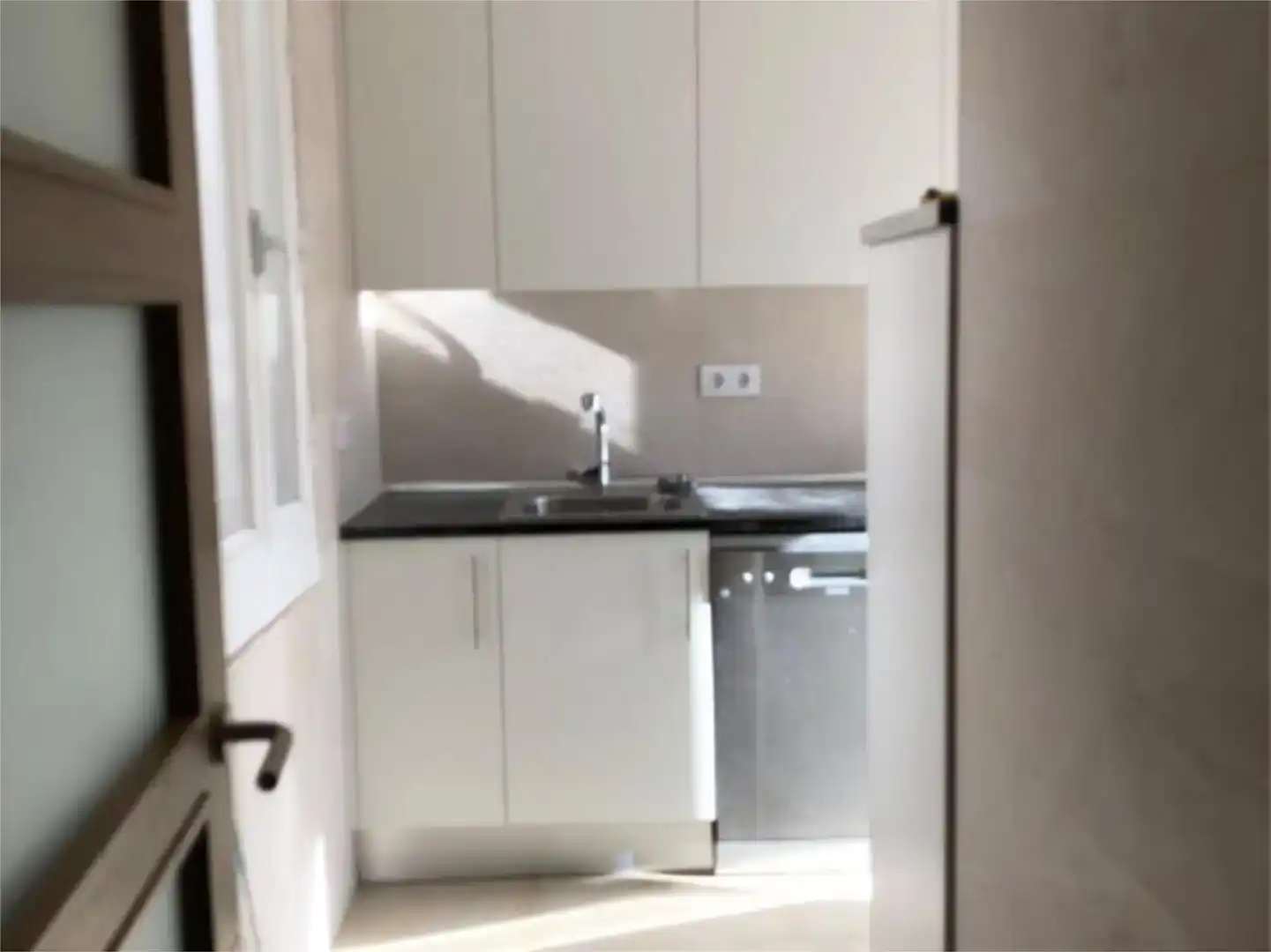 Küche von Dachboden zur Miete in  Madrid Capital mit Balkon