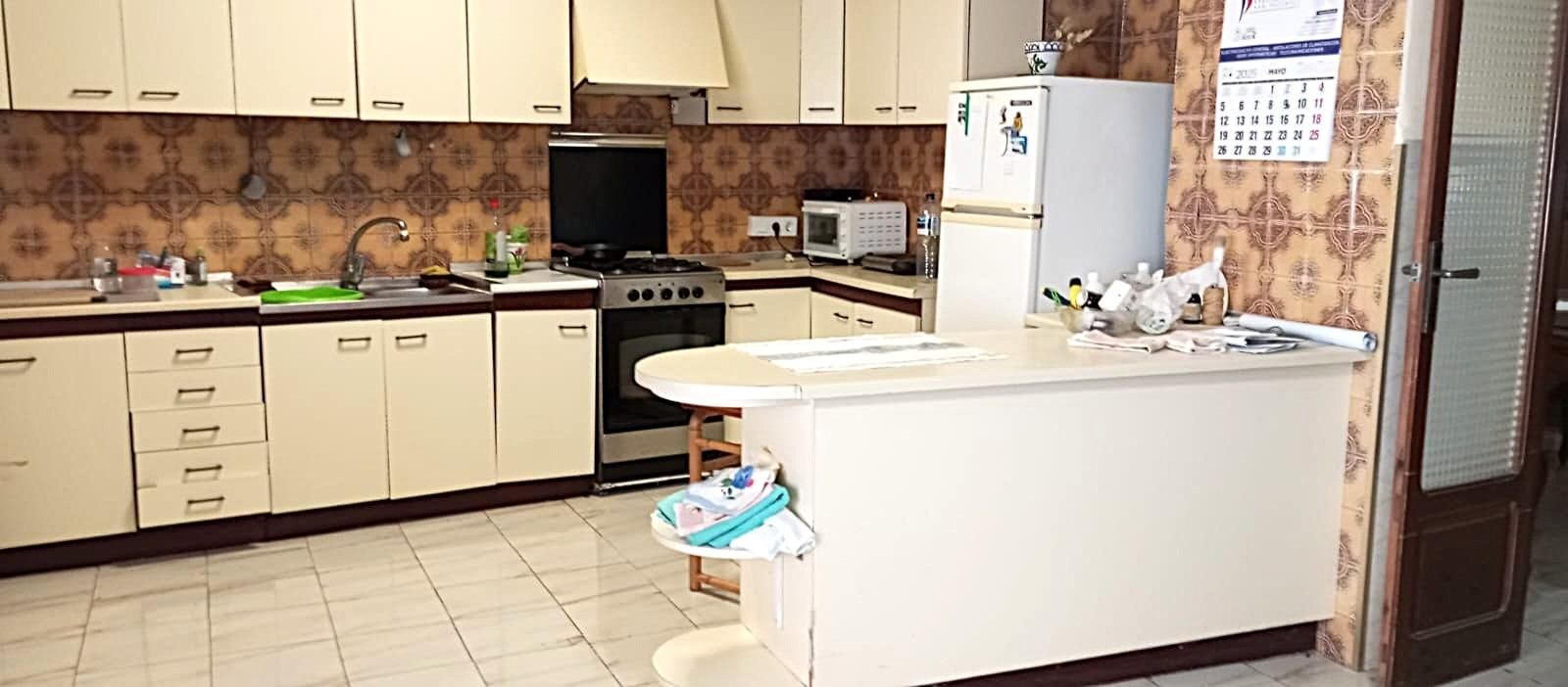 Cocina de Casa o chalet en venta en San Vicente del Raspeig / Sant Vicent del Raspeig con Terraza