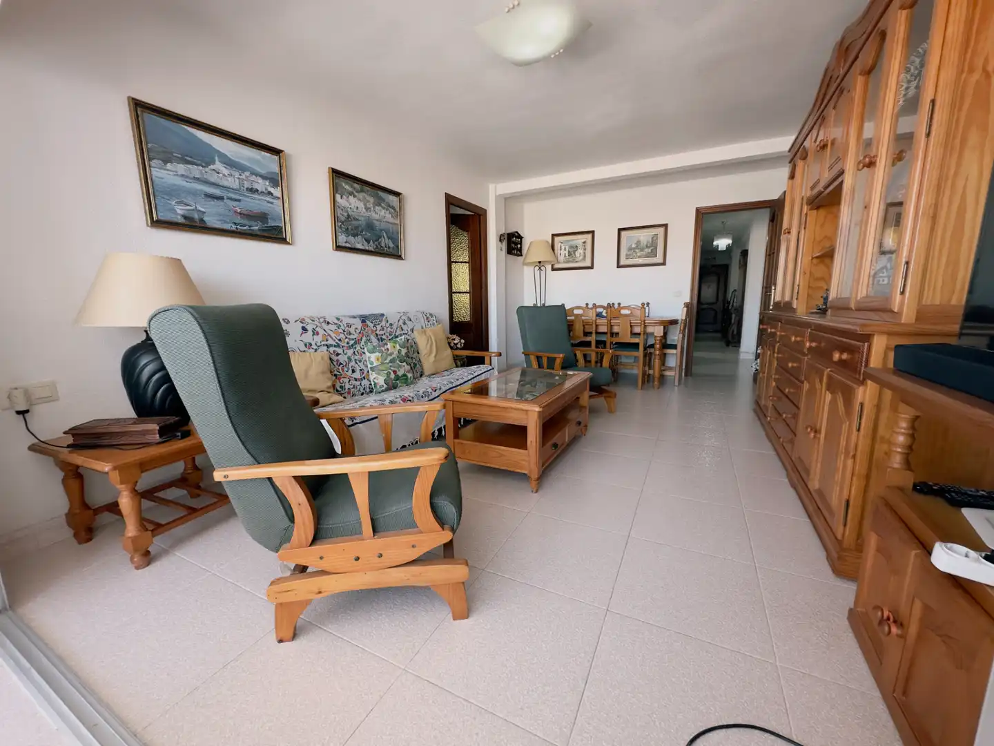 Sala d'estar de Pis en venda en Santa Pola amb Moblat, Forn i Rentadora