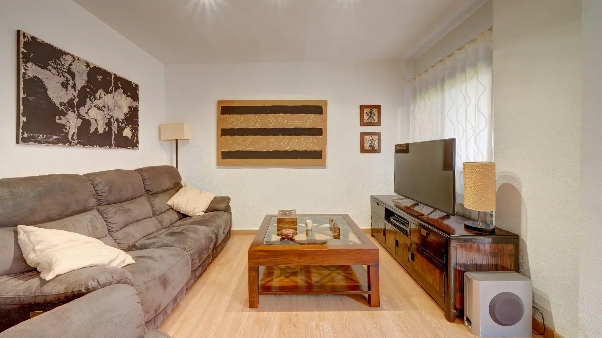 Sala de estar de Piso en venta en Paterna con Aire acondicionado, Calefacción y Parquet