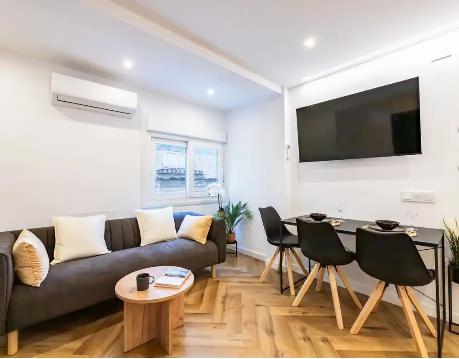 Living room of Flat for sale in Málaga  with Furnished, Oven and Washing machine