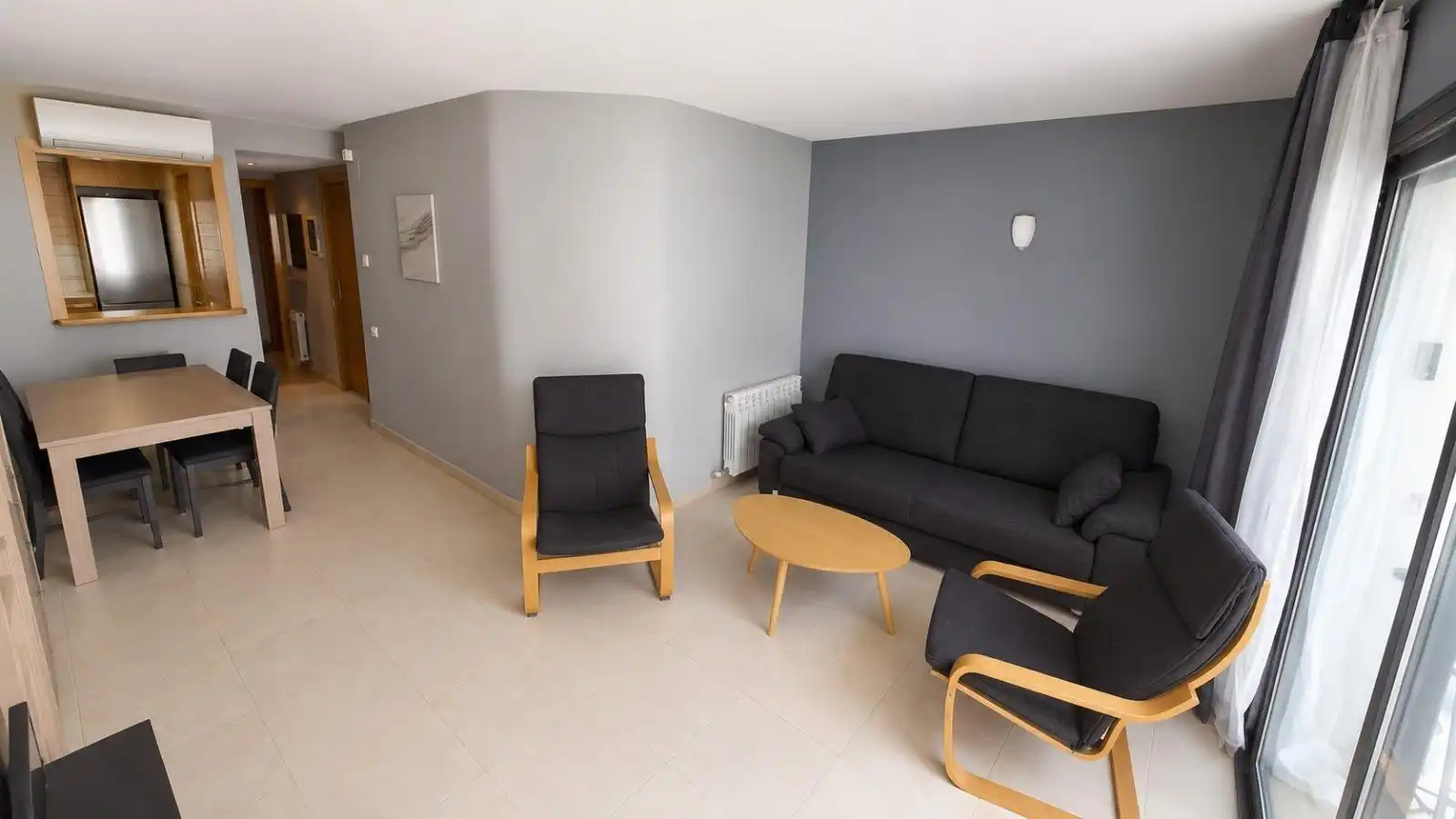 Living room of Flat for sale in Sitges  with Air Conditioner, Heating and Balcony