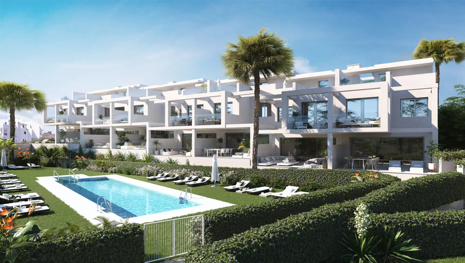 Jardín de Casa o chalet en venta en Marbella con Aire acondicionado, Calefacción y Jardín privado