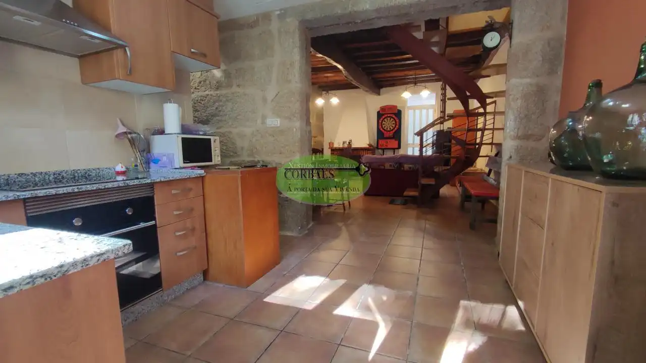 Cocina de Casa o chalet en venta en Baños de Molgas con Jardín privado, Terraza y Amueblado