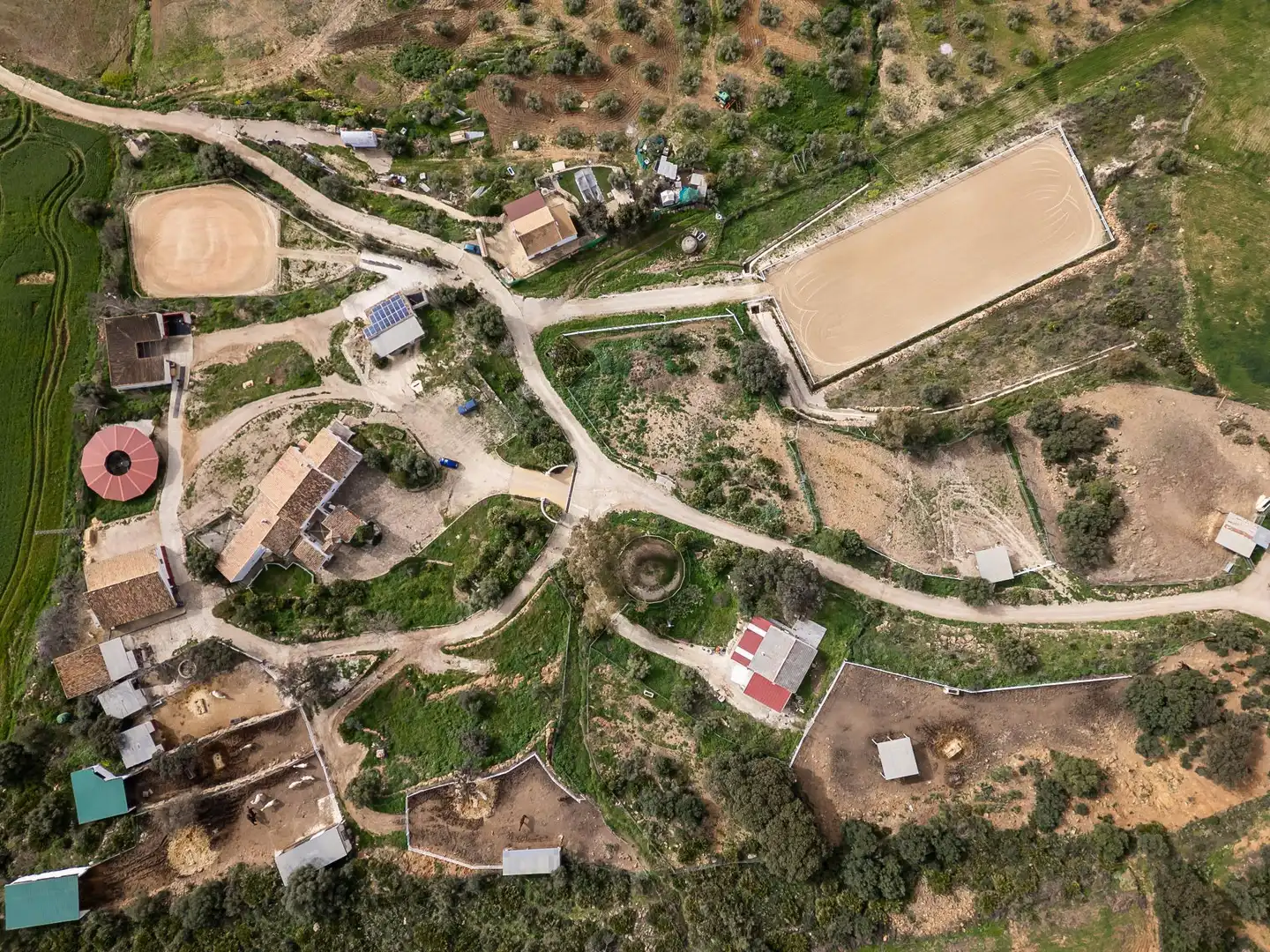 Vista exterior de Finca rústica en venta en Villanueva de la Concepción con Terraza, Piscina y Amueblado