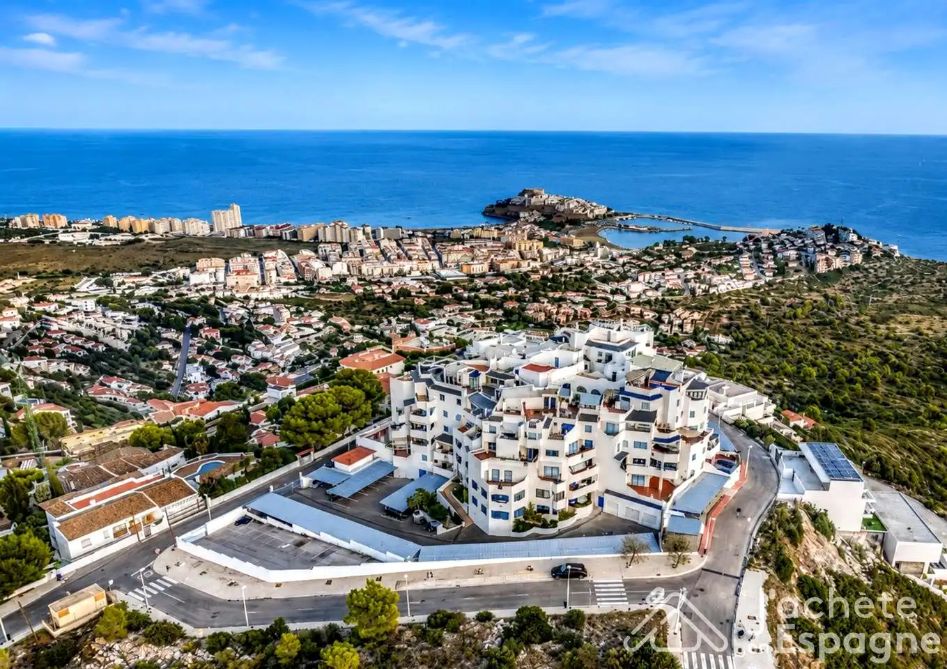 Vista exterior de Dúplex en venta en Peñíscola / Peníscola con Aire acondicionado, Terraza y Trastero
