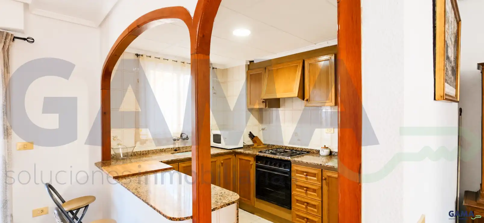 Kitchen of Attic for sale in Sueca  with Terrace, Storage room and Furnished
