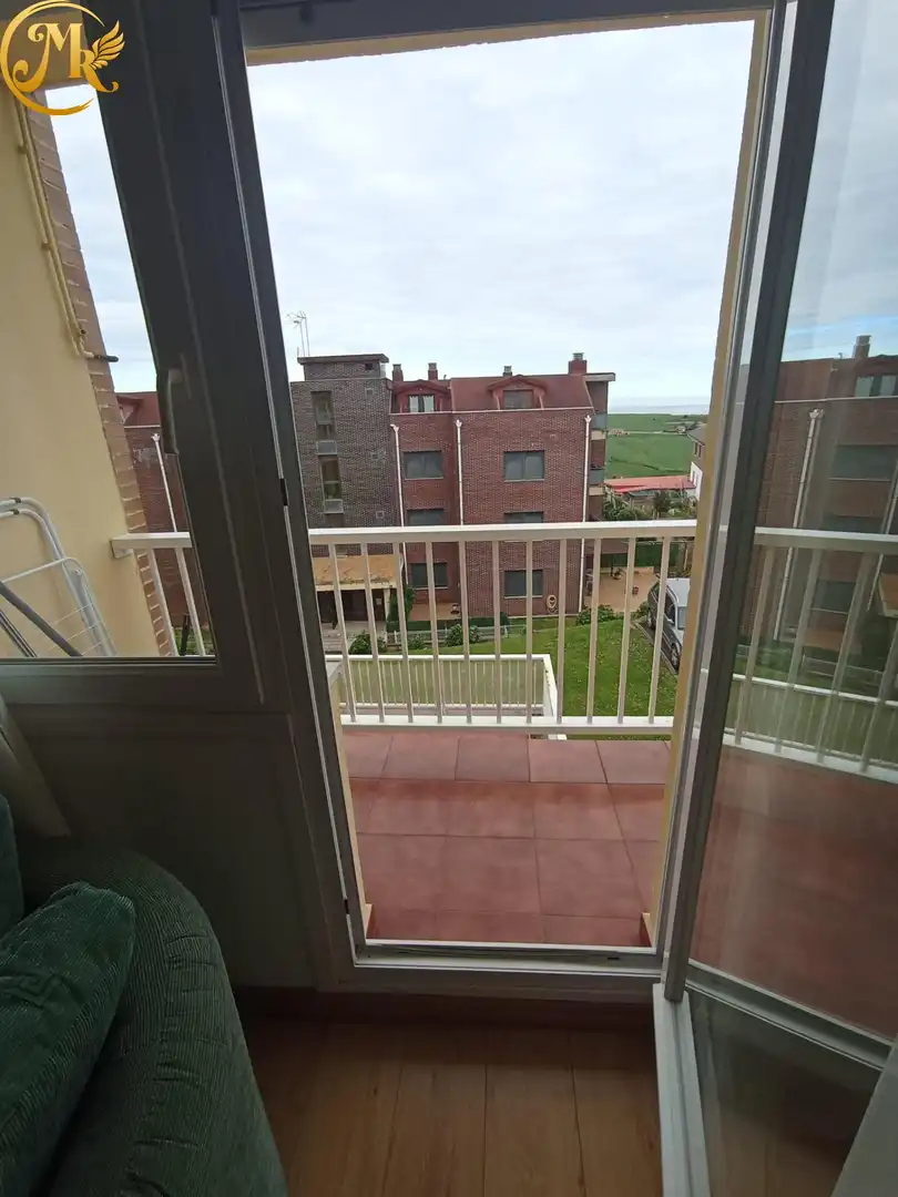 Terrasse von Wohnung zum Verkauf in Suances mit Heizung und Terrasse