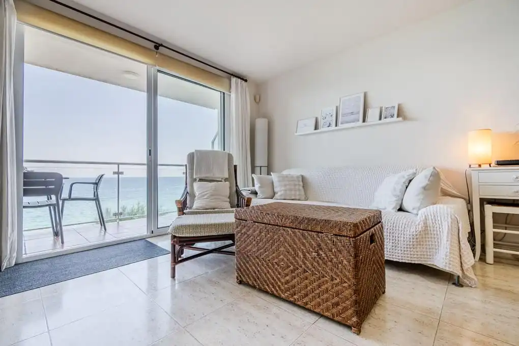 Living room of Flat for rent in Calonge i Sant Antoni  with Air Conditioner, Heating and Terrace