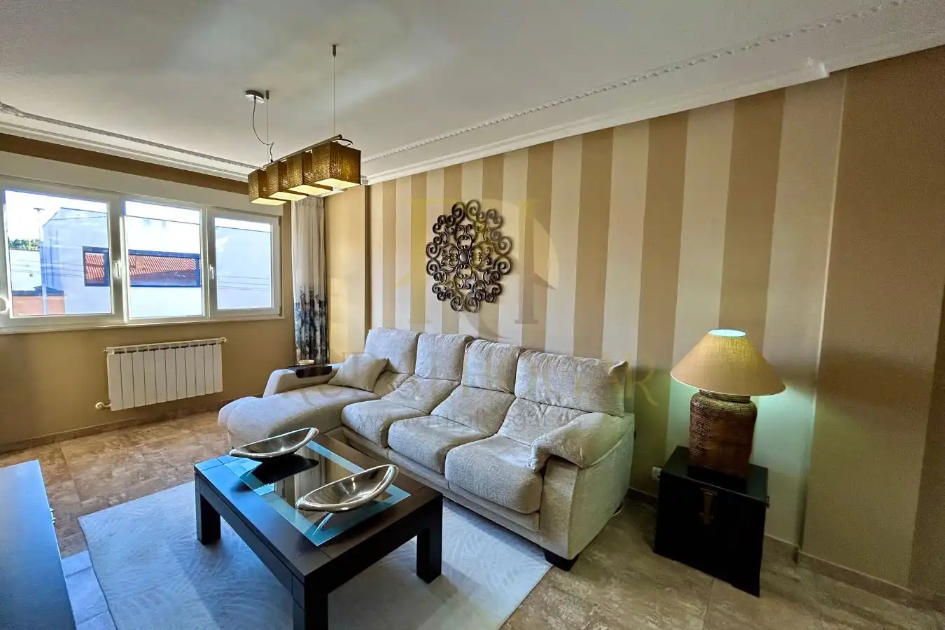 Wohnzimmer von Haus zum Verkauf in Soto de la Vega mit Heizung und Möbliert