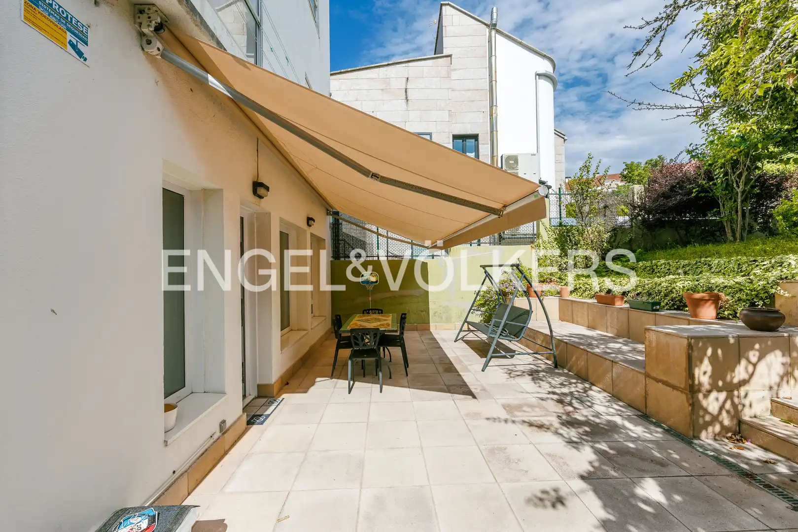 Terrace of Apartments for rent in Vigo   with Heating, Private garden and Terrace
