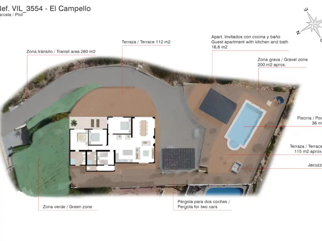 Houses for sale in El Campello  with Air Conditioner, Swimming Pool and Furnished