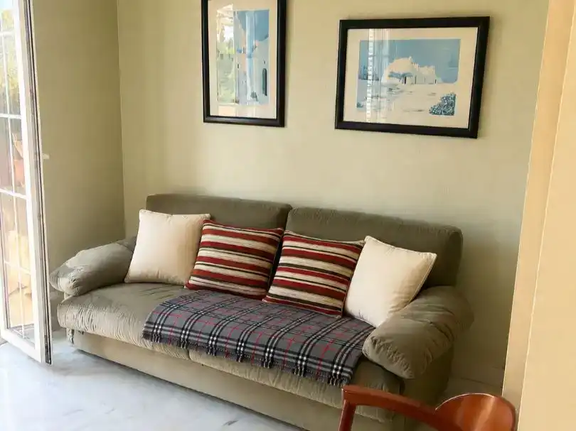 Sala de estar de Piso en venta en  Almería Capital con Aire acondicionado y Balcón
