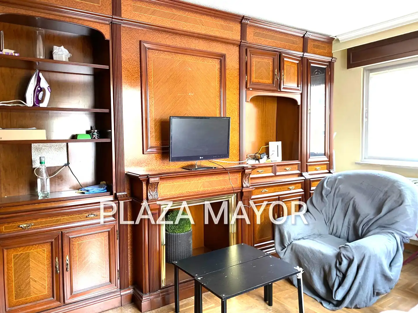 Sala de estar de Piso de alquiler en Salamanca con Calefacción, Amueblado y Balcón